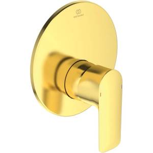 Ideal Standard Вграден смесител за душ Ideal Standard Connect Air, златист, без тяло за вграждане (A7034A2)