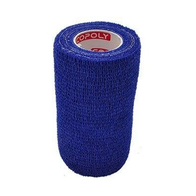 CoPoly ovínadlo elast. 10 cm x 4, 5 m modrá