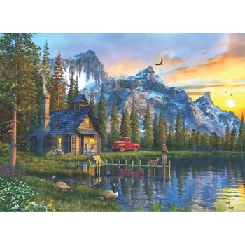 Anatolian - Puzzle Davidson: Sunset Cabin - 1 000 piese