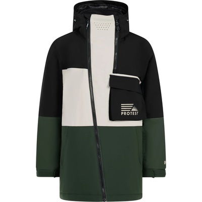 Protest Детско ски яке Protest Kid's PRTTrax Snowjacket Ski jacket - Kale Green - размер 104 (EU) (703-6150-0211)