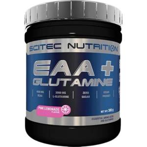 Scitec Nutrition EAA + Glutamine [300 грама] Розова Лимонада