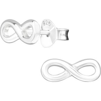 Image 1 of Bijutanki Сребърни Обеци - Символ на Безкрайността