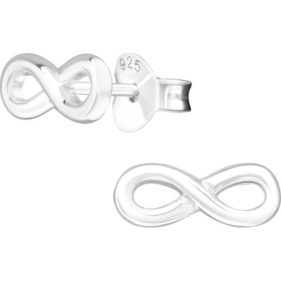 Bijutanki Сребърни Обеци - Символ на Безкрайността