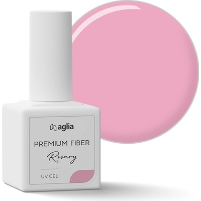 Aglia Premium Fiber Rosary stavební UV gel v lahvičce 15 ml