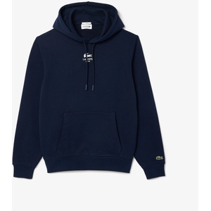 Lacoste Суичър Lacoste Print Hoodie - Blue