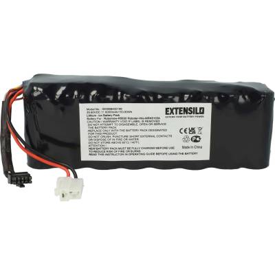 EXTENSILO Батерия за Robomow RS612 / RS615 / RS625, 25.6V, 6.0Ah (888400199)