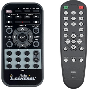 GENERAL Nad tnr 3 - дистанционно управление дубликат (tnr 3)