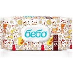Bebo Влажни кърпички Bebo - С екстракт от лайка, 72 броя (634) - ozone