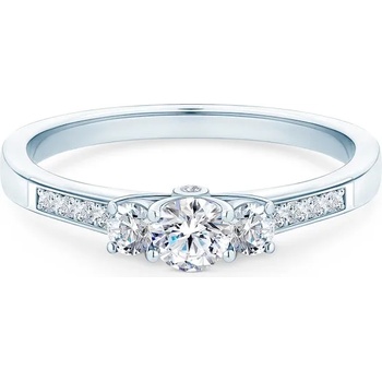 Image 1 of SAVICKI Годежен пръстен Dream: бяло злато, диаманти