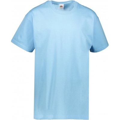 Fruit Of The Loom valueweight sky t blue