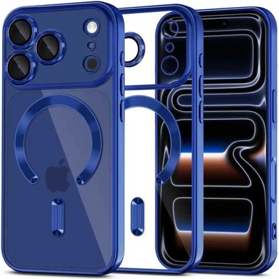 Tech-Protect Кейс Tech-Protect MagFlex MagSafe за iPhone 17 Pro Max - прозрачен, тъмносин (5906302334643)