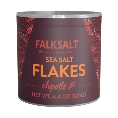Falksalt Morská vločková soľ chipotle 125 g