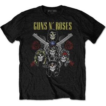 Guns N' Roses Риза Pistols & Roses Unisex Black L (GNRTS89MB03)