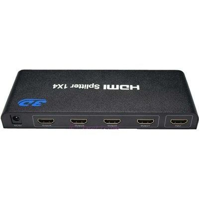 Aten HDMI 1.4a splitter 1-4 portů kovový, 3D, FullHD khsplit4b