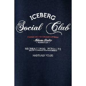 Iceberg суичър с цип и качулка дамски с памук (E061.6332)