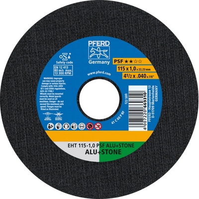 Pferd Rezný kotúč 115 x 1,0 x 22,23 mm 61818010