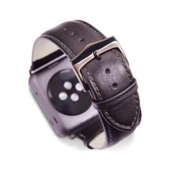 dbramante Copenhagen смарт часовник ремък 42/44 мм, черна кожа (DB-AW42BLSG0878) (DB-AW42BLSG0878)