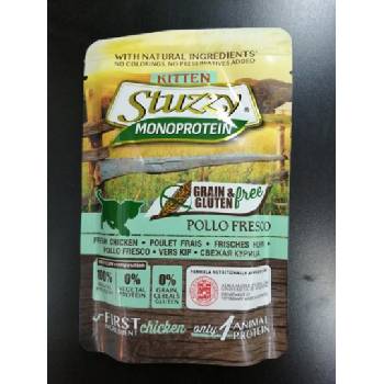 Stuzzy Monoprotein Grain& Gluten Free Fresh Chicken - Пауч за подрастващи котки с пилешко месо, 85 гр