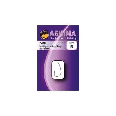 Ashima C415 indispensable Carp veľ.8 10 ks