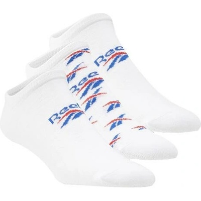 Reebok ponožky CL FO Invisible Sock 3P Bílá