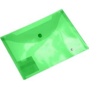 TITANUM Envelope briefcase A5 transparent green
