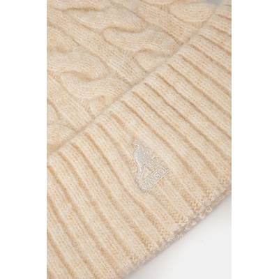 Kangol Шапка Kangol POMPOM в бежово с фина плетка K4460SM. CH120 (K4460SM.CH120)