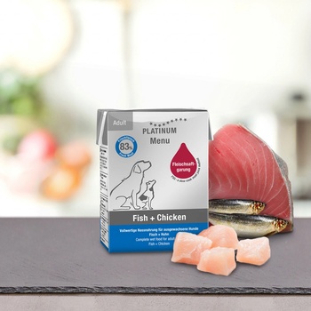 Platinum Menu Fish & Chicken 12 x 185 g