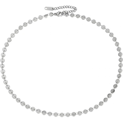 HARAHU Колие no-28621 - Сребърен kp28621 (no-28621)