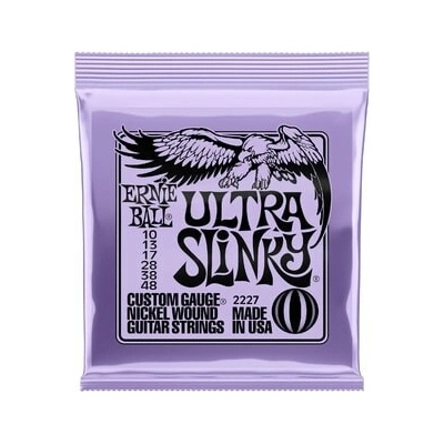 Ernie Ball Ultra Slinky Nickelwound Electric Guitar Strings 10 - 48