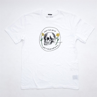 Brixton tričko Tempus Prem White