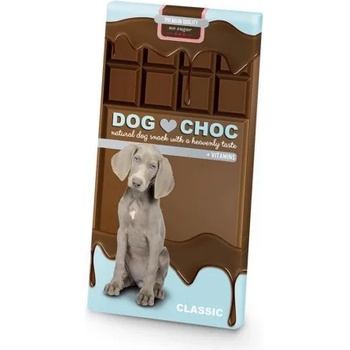 Duvoplus DogChoc - Шоколад Без Захар, с Витамини и Биотин - Натурален 100 гр, Белгия - 12379