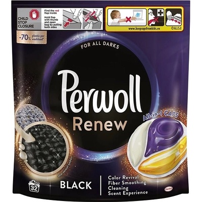 Perwoll Renew Black kapsle 32 PD