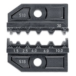 KNIPEX Челюсти CrimpSystem за кримпване на кабелни накрайници 1.5-10мм2 DIN неизолирани, Knipex (K974930)