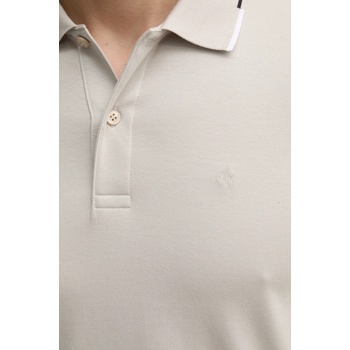 Calvin Klein Памучна тениска с яка Calvin Klein (K10K114130)