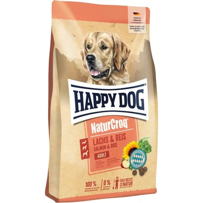 Happy Dog NaturCroq Лосос и Ориз 11 кг