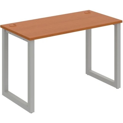 OFFICE PRO s.r.o. HOBIS kancelársky stôl rovný - UE O 1200, hĺbka 60 cm, čerešňa