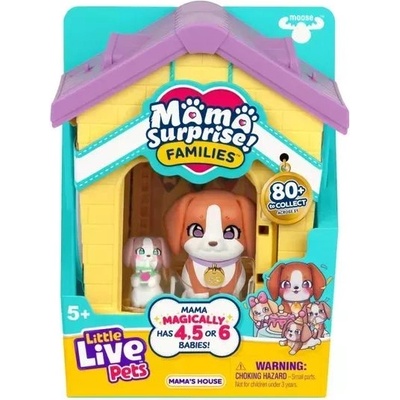 TM Toys Little Live Pets: Изненада от мама - семейства - Къщата на мама (LLP26725)