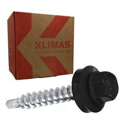 Strešné farmárske vruty 4,8X55 mm - RAL 9005