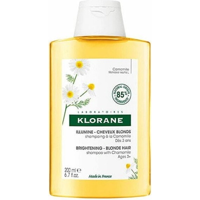 Klorane Šampón pre blond vlasy Harmanček Brightening Blond Hair Shampoo 200 ml