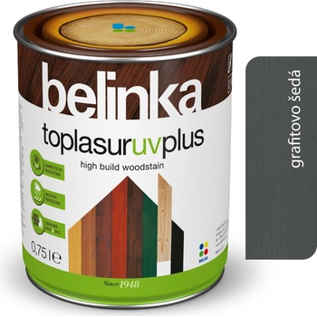 Belinka Toplasur UV Plus 2,5 l grafitovo sivá