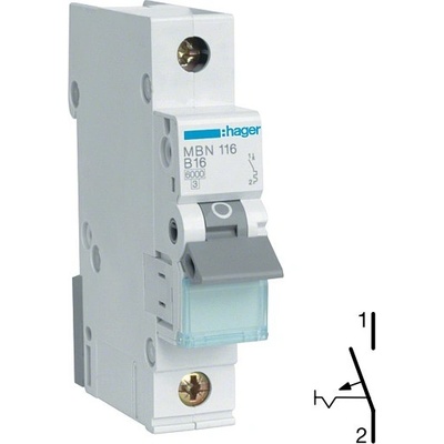 Hager MBN 116 – Zboží Mobilmania