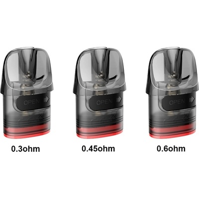 Lost Vape E Plus Dual Mesh Cartridge 0.3/0.45/0.6ohm 3ml