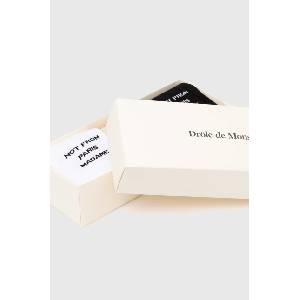 Drôle de Monsieur Памучни чорапи Le Pack de Chaussettes Slogan (3 чифта) (PERM.SK101.CO024.MC)