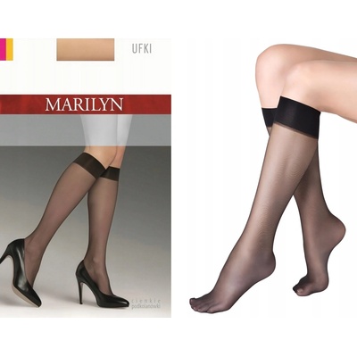 Marilyn Tenké podkolienky UFKI 15 DEN Čierna