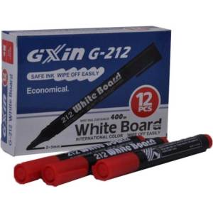  Маркер за бяла дъска gxin 212/213 червен