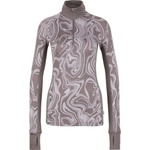 Stoic Дамско мериносово термобельо Stoic Women's Merino225 StensundSt. Half Zip Merino shirt - Dark Purple / Multi - размер XS (916-5284-0111)