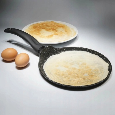 Panvica na palacinky Tiross 28 cm granitová
