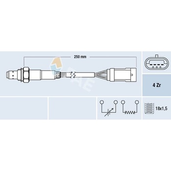 Lambda sonda FAE 77151