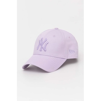 New Era Памучна шапка с козирка New Era в лилаво с апликация NEW YORK YANKEES (60424627)