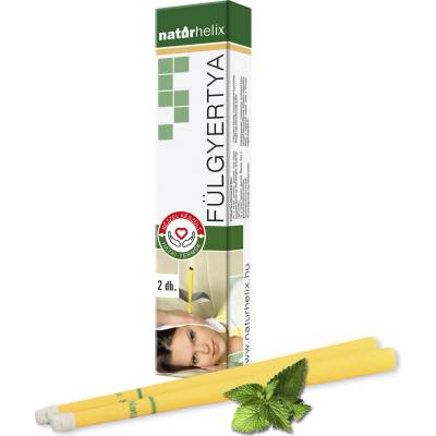 Naturhelix ušní svíčky s pepřovou mátou 2 ks